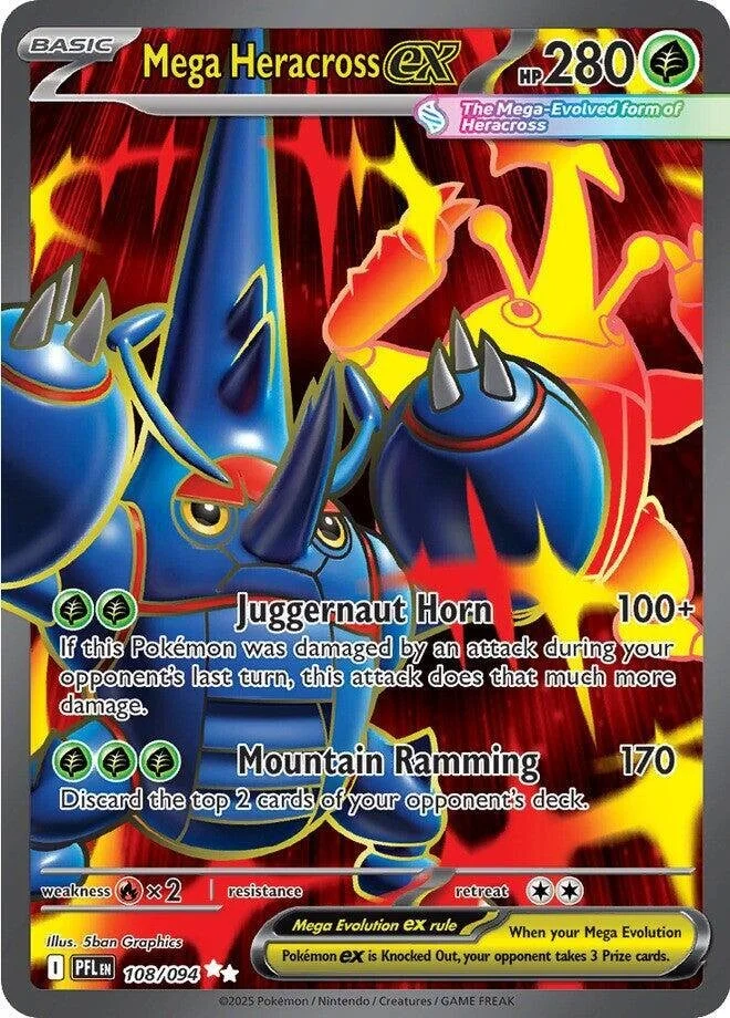 Mega Heracross ex Ultra Rare