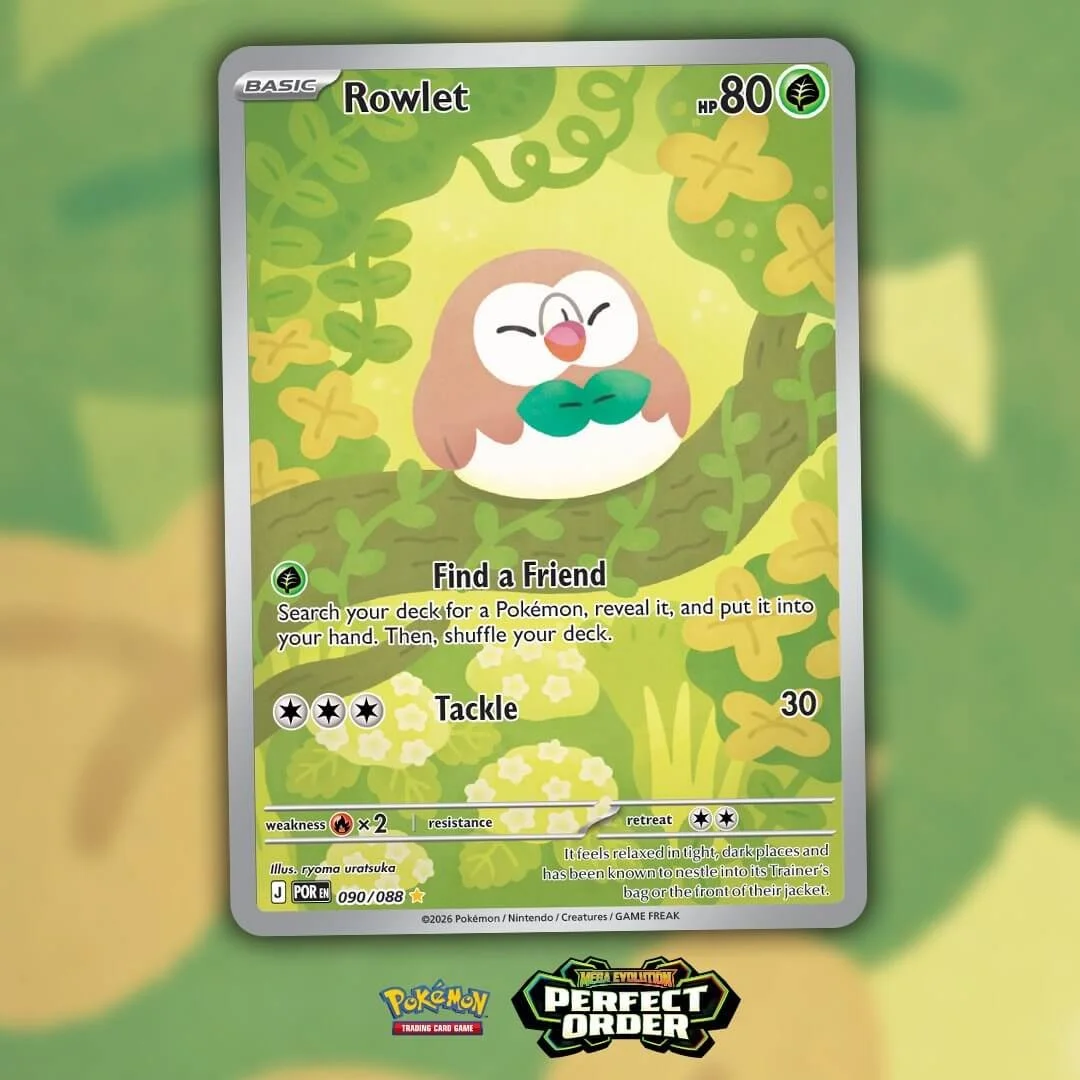 Rowlet – Illustration Rare