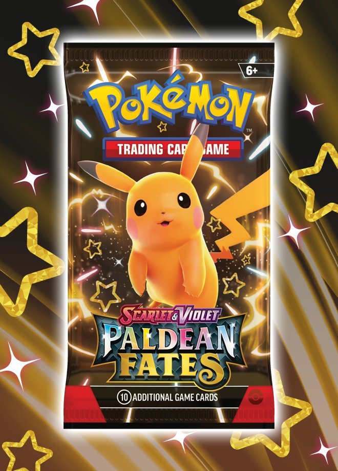 Paldean Fates shiny Pokémon TCG set announced