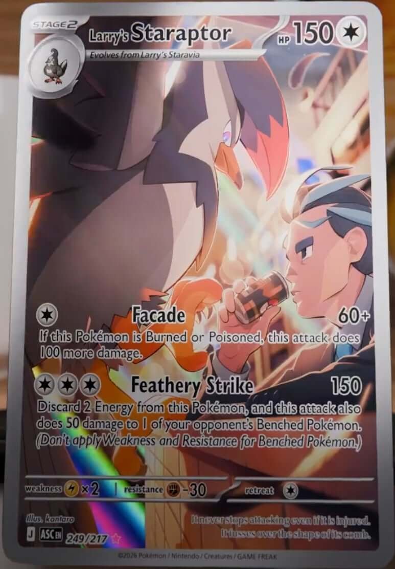 Larry’s Staraptor – Illustration Rare