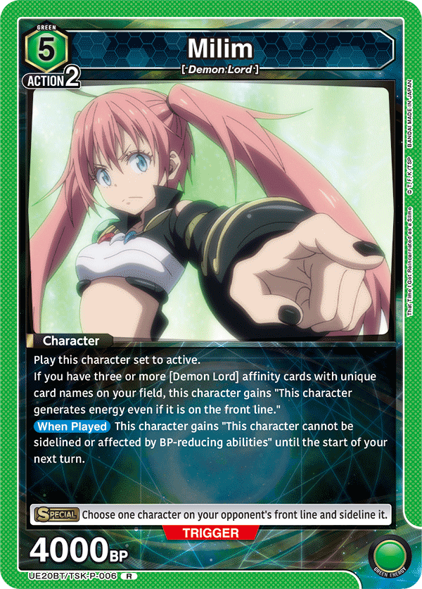 #3 Five-cost Green Milim