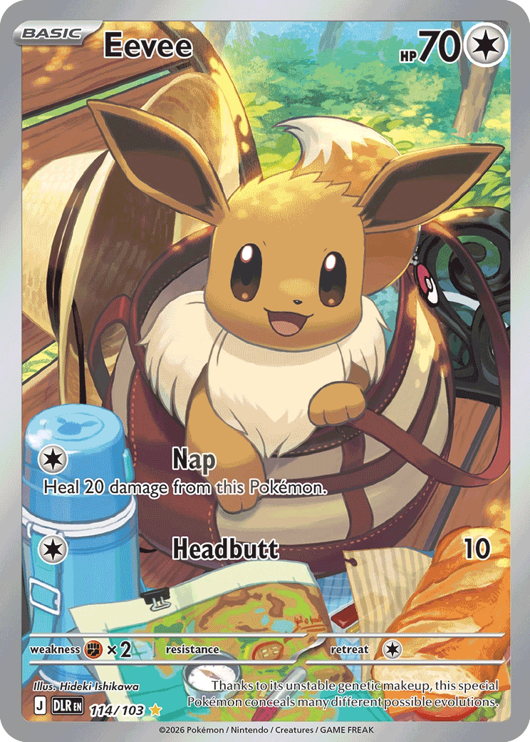 Eevee Illustration Rare