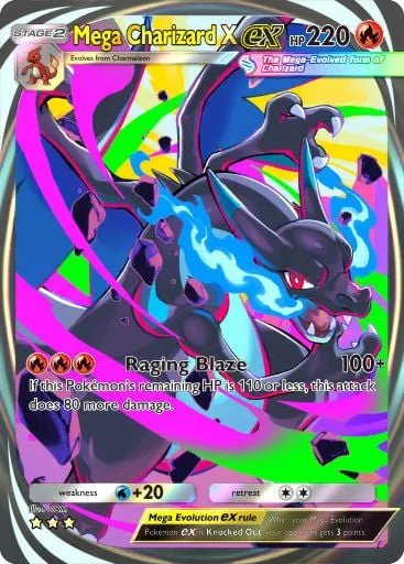 #1 Mega Charizard X ex – Immersive Art