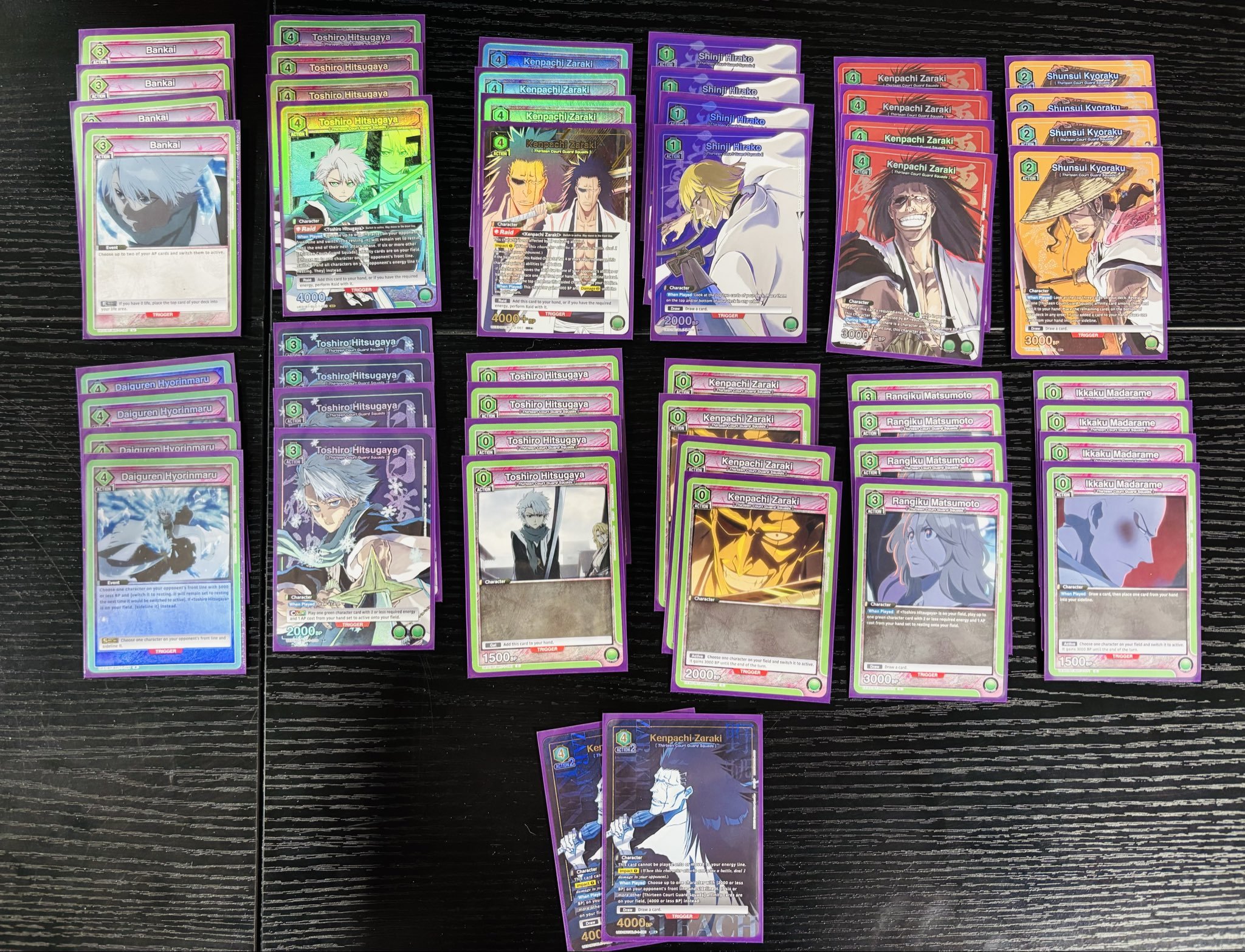 Green BLEACH deck