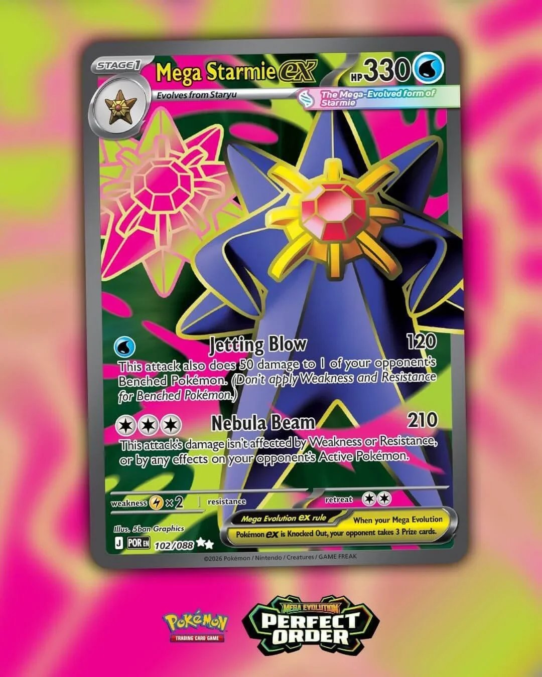 Mega Starmie ex