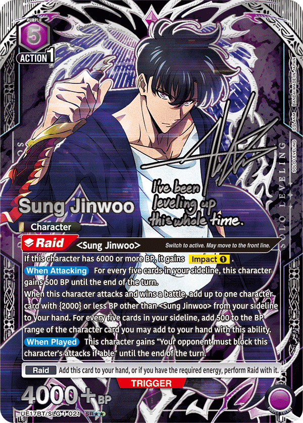 Sung Jinwoo SR**