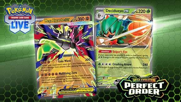 Play Mega Zygarde ex and Decidueye ex Decks Free on Pokemon TCG Live