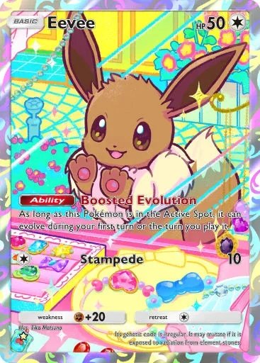 #3 Eevee – Illustration Rare