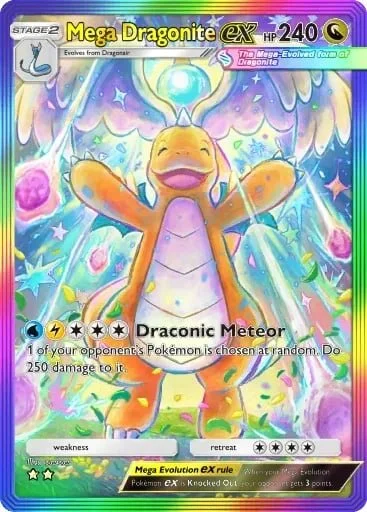 Mega Dragonite ex – Rainbow
