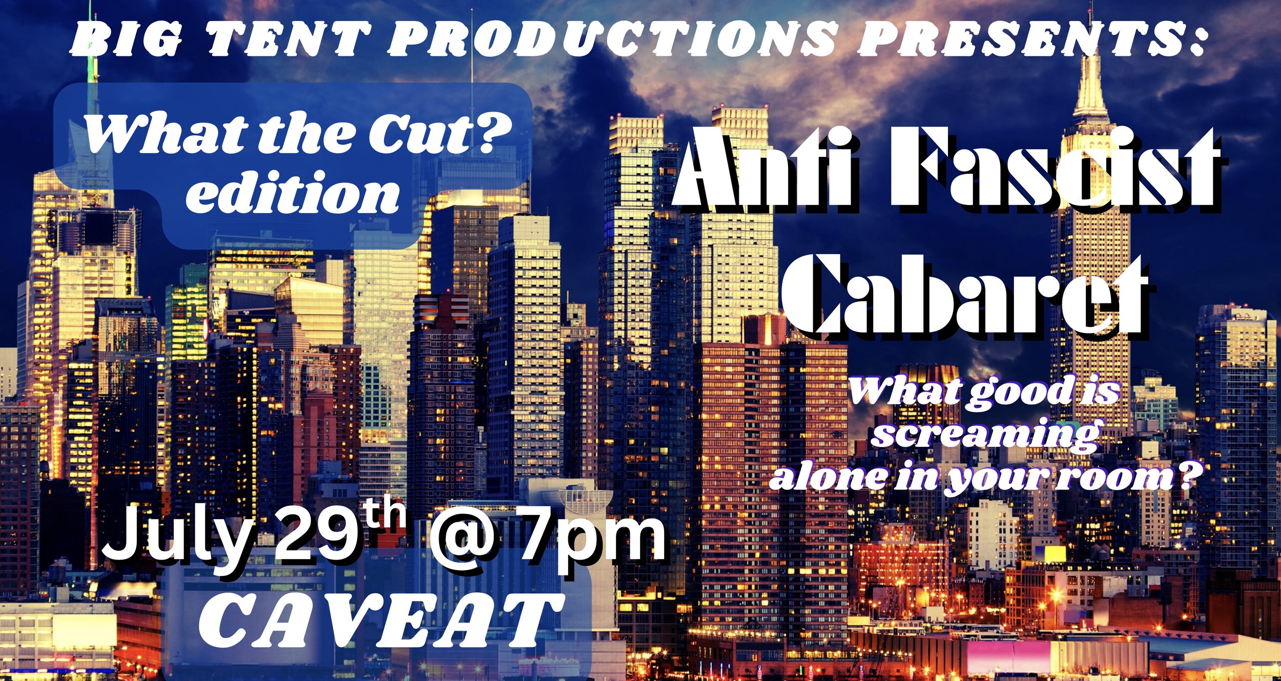 Anti-Fascist Cabaret