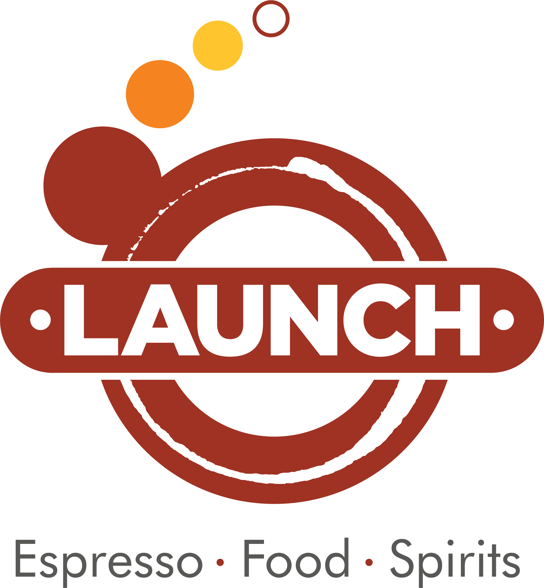 Launch Menu: Espresso, Food, Spirits — Launch Espresso Food Spirits Golden