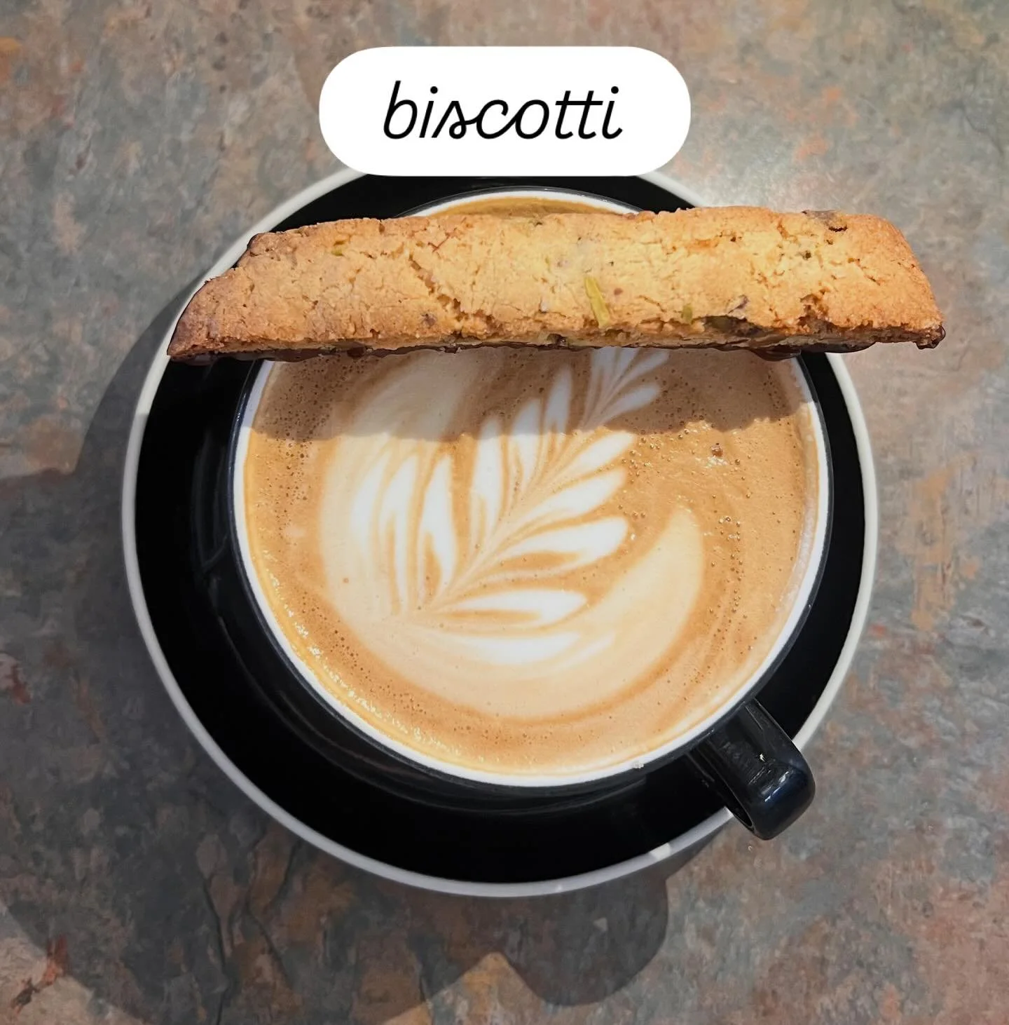 You&rsquo;ve known our teammate @andreahornero for years&hellip; but did you know she&rsquo;s a stellar baker? She&rsquo;s bringing her talents here with house-made pistachio biscotti! The perfect crunch to pair with your coffee. #coloradocoffee #gol