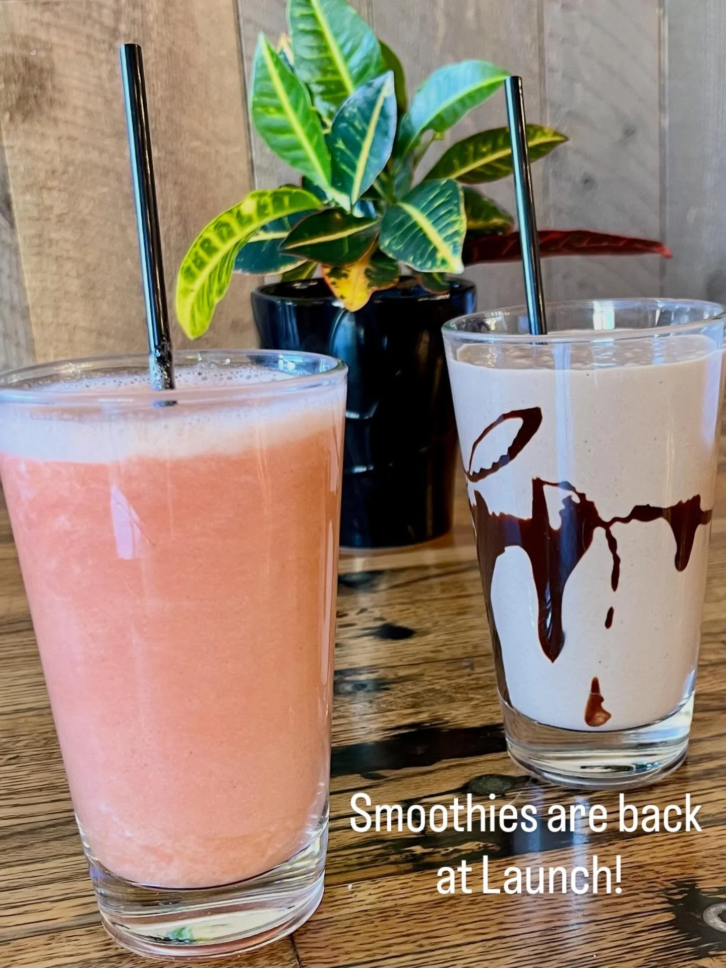 Finally! Smoothies are back at Launch. Sorry for the absence! If winter isn&rsquo;t going to winter, we gonna smoothie&hellip;. Come on by, add some protein or veggies, and give yourself a chill, flavor packed treat!