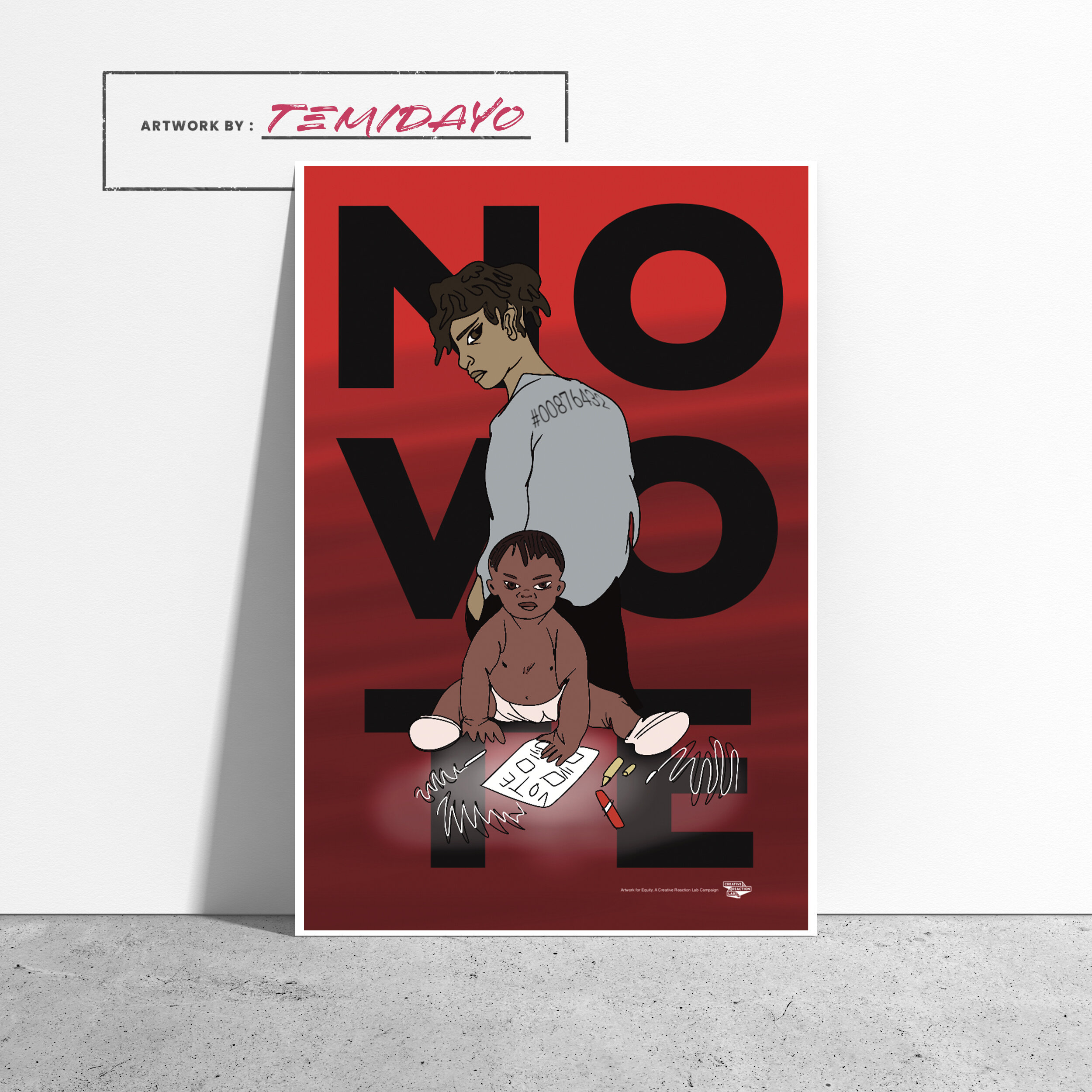 For the Kids. (Artist: Temidayo) Poster