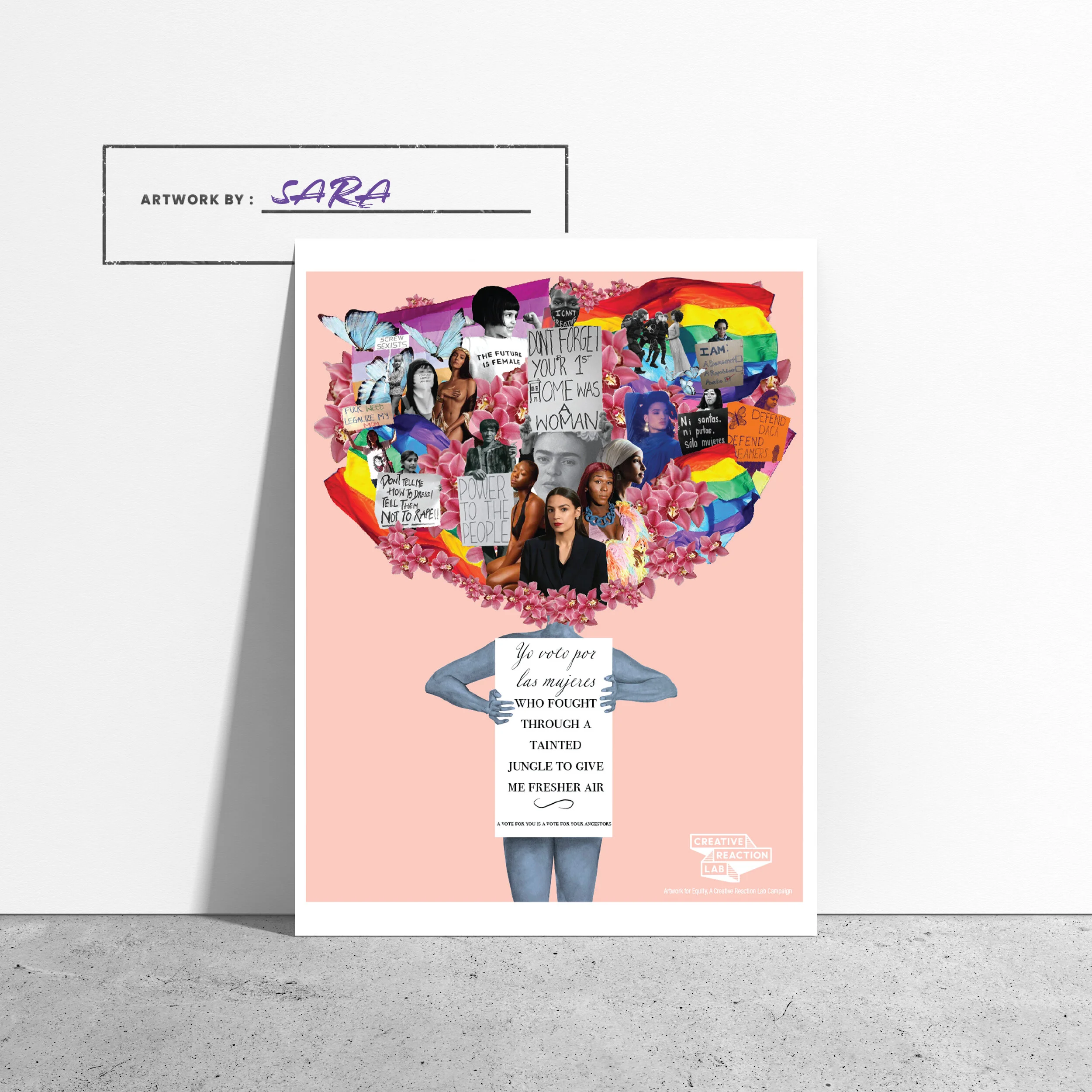 Las Mujeres. (Artist: Sara) Poster