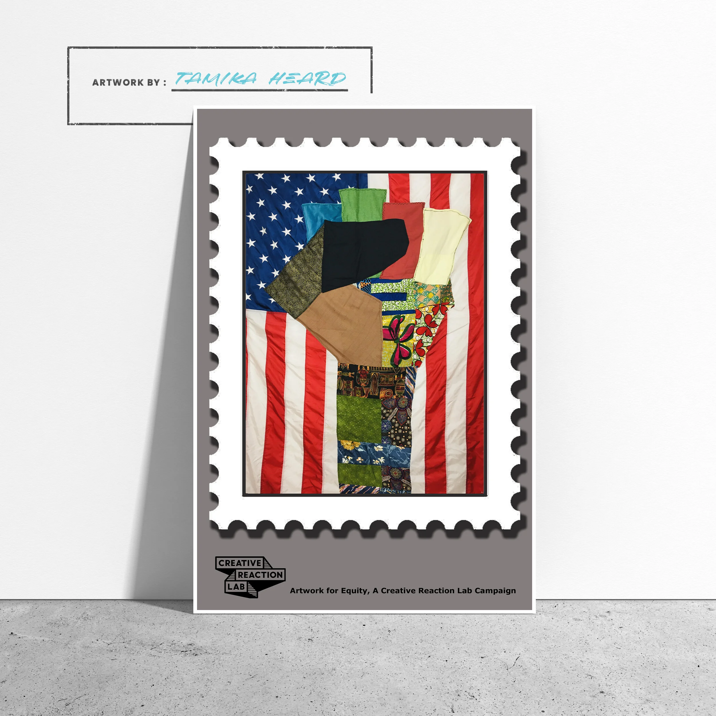 All Hands on Deck. (Artist Tamika Heard) Poster