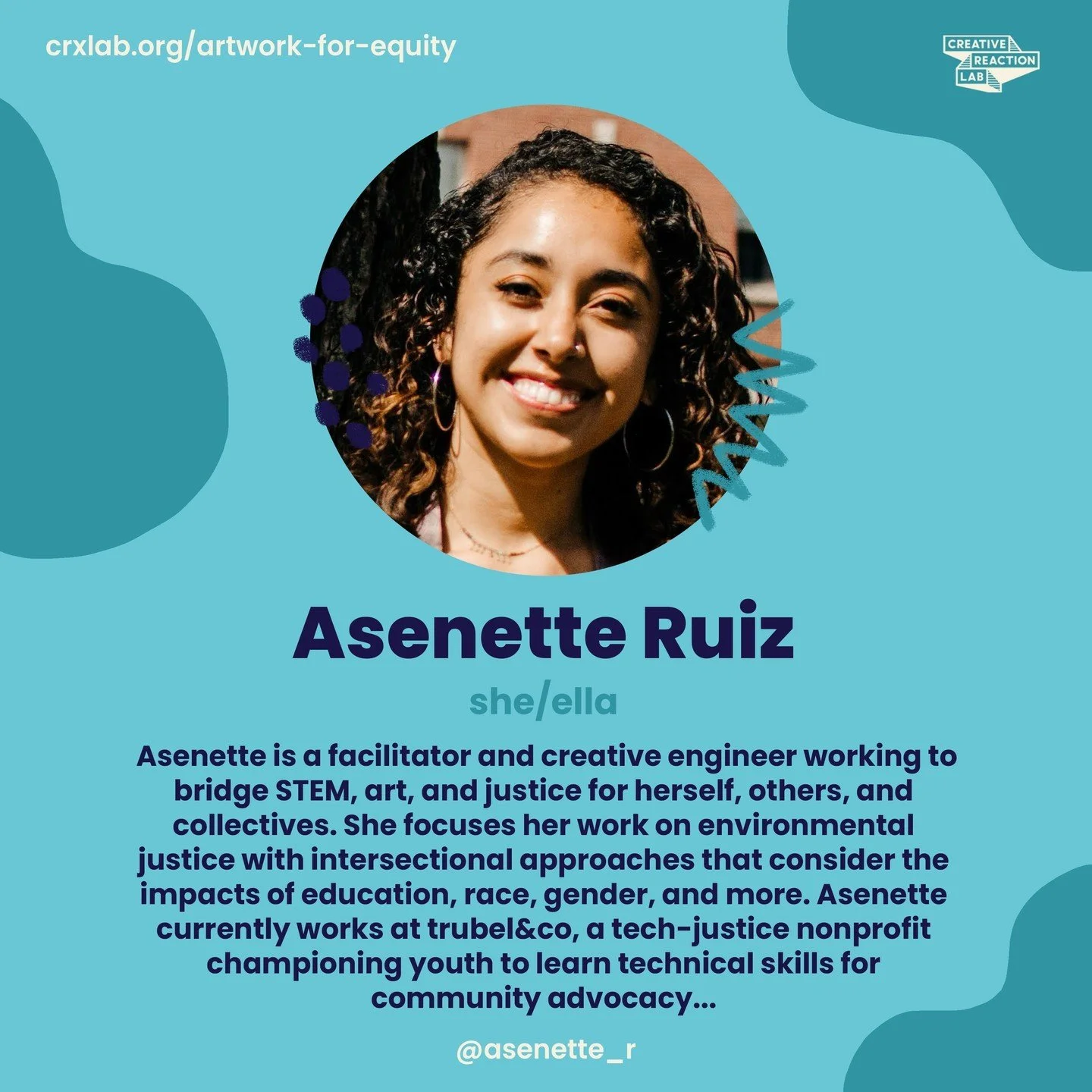asenette is a multidisciplinary artist known for her innovative approach and powerful storytelling. Her work often incorporates elements of history and culture, shedding light on overlooked narratives and advocating for social change.