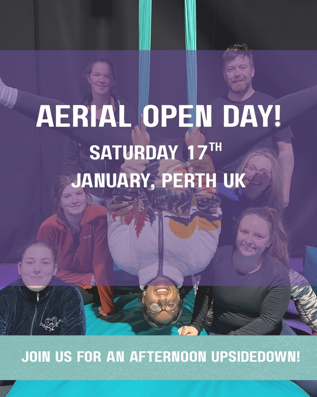 Ready to try something new in 2026? Then we got you! 

Aerial arts are growing in popularity because they are more accessible than ever locally and it&rsquo;s our passion to help people learn to fly!

Come and find out for yourself at our open day, n