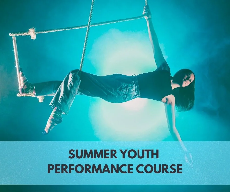 YOUTH PERFORMANCE COURSE 🌟

&pound;150 for 3 days

Our brand new youth performance course is a 3 day performance focussed holiday club for young people age 12-18. 

We will use the time to explore aerial act creation using the theme &lsquo;night at 