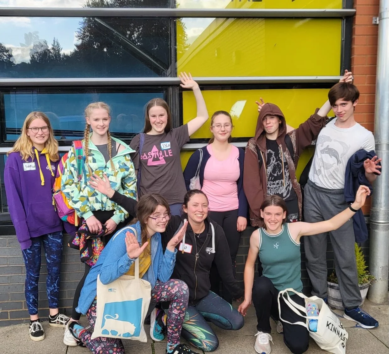 Scottish Youth Circus Exchange 2026! 

Our youth circus programme is back after the holiday break and what a cool way to start back learning and growing with peers from Dunblane and Edinburgh! 

Once again our young people did us proud and got to lea