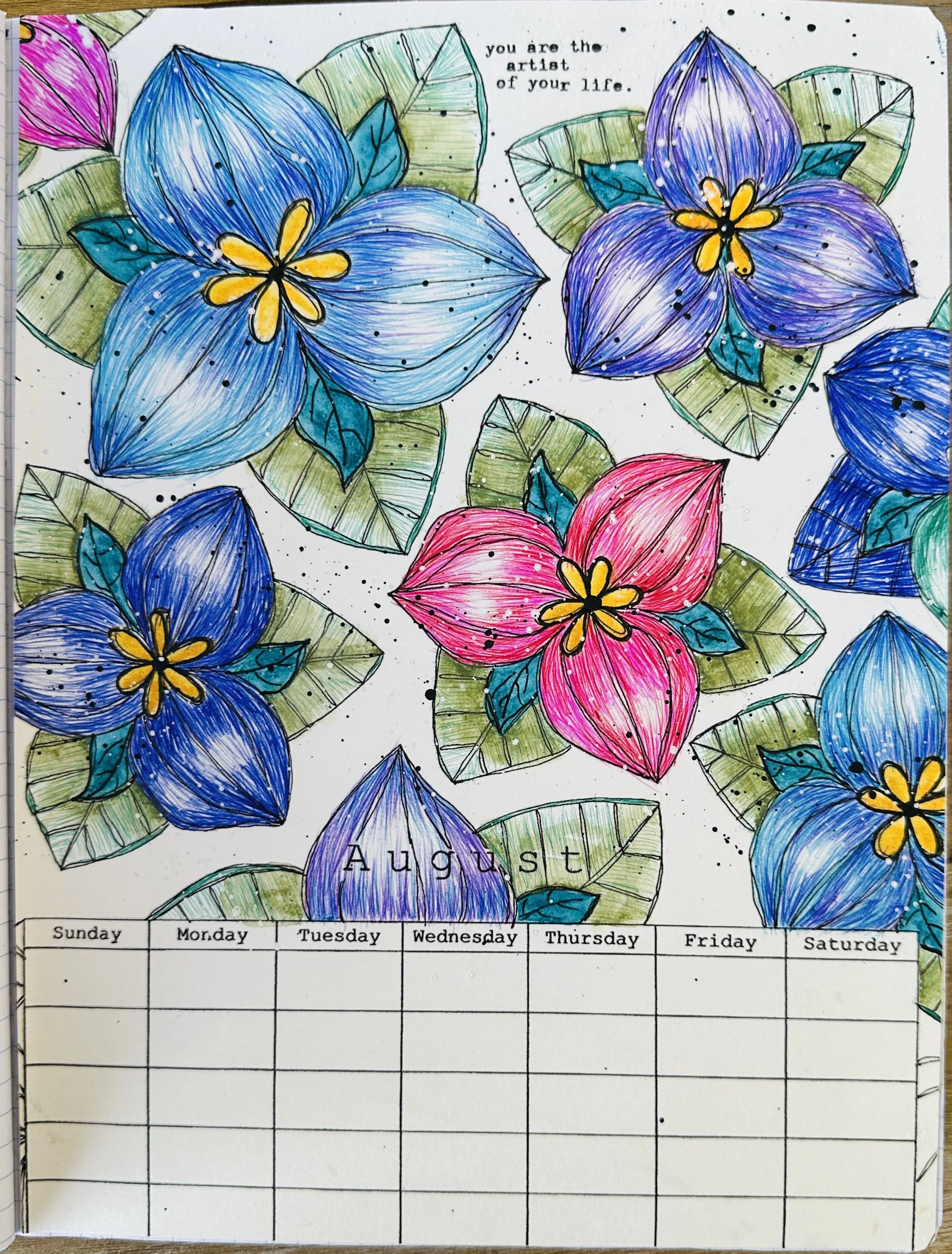 Year in Bloom-August