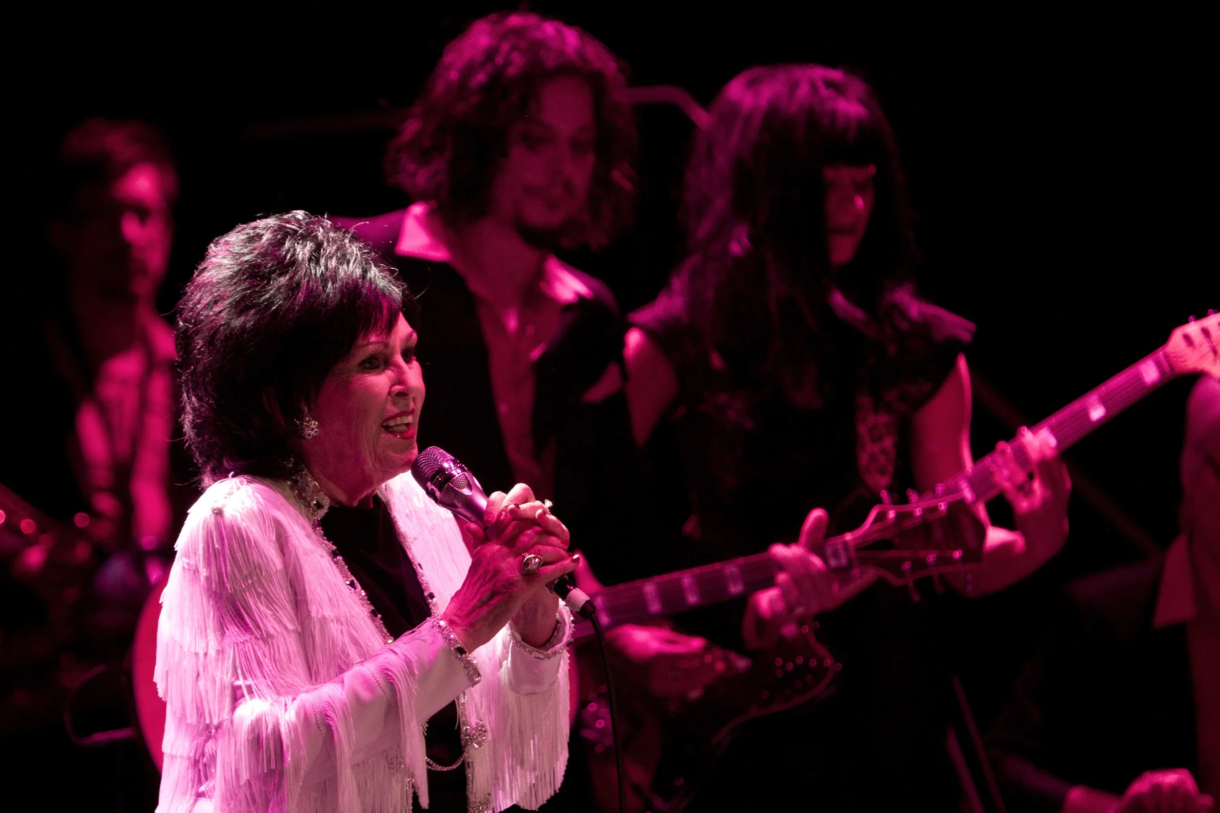 Still Photography  Live performance photography documenting Wanda Jackson's "The Party Ain't Over" album release performance for Third Man Records at Music Hall of Williamsburg in New York, NY. Special guest, Jack White.  Select images published via 