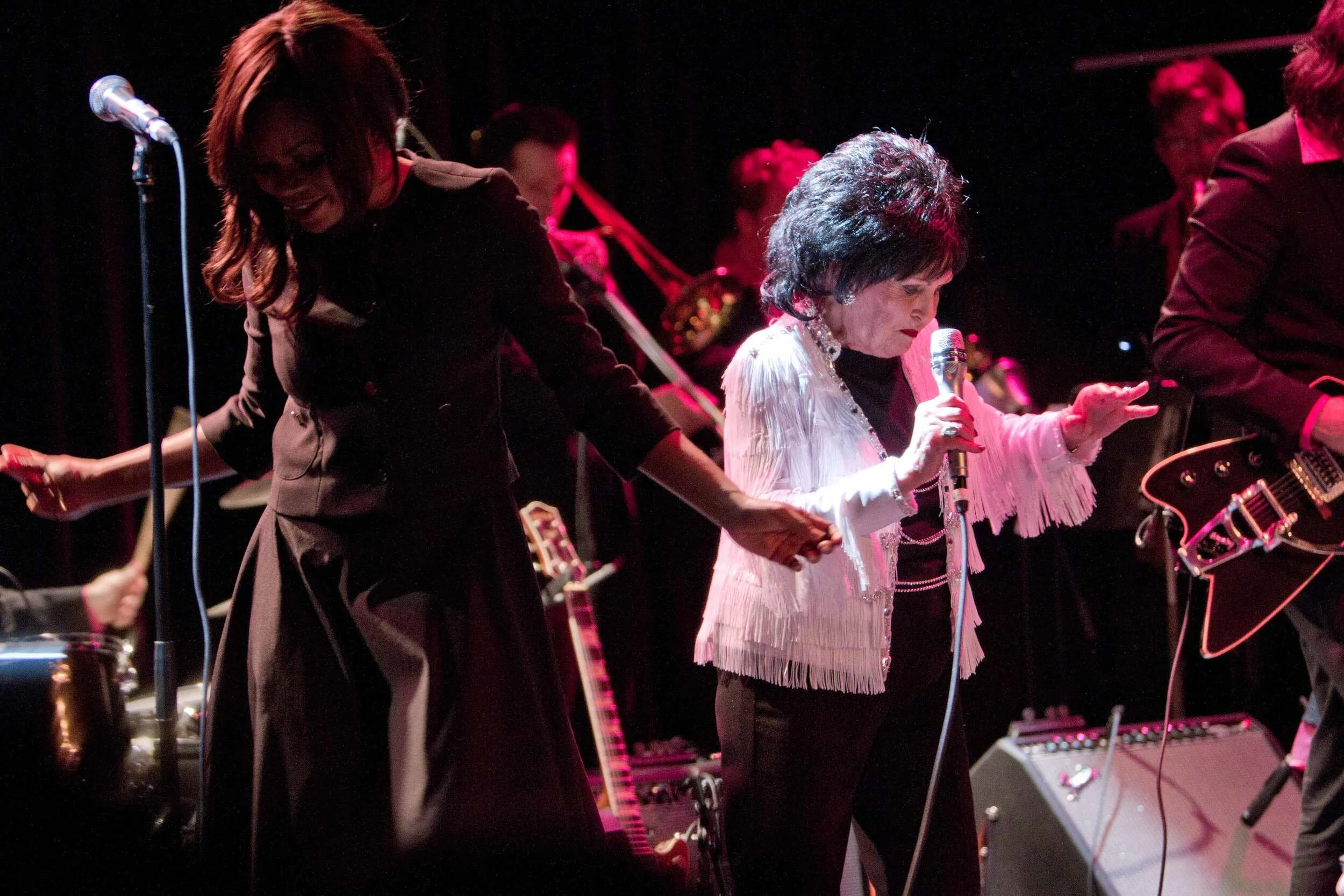 Still Photography  Live performance photography documenting Wanda Jackson's "The Party Ain't Over" album release performance for Third Man Records at Music Hall of Williamsburg in New York, NY. Special guest, Jack White.  Select images published via 