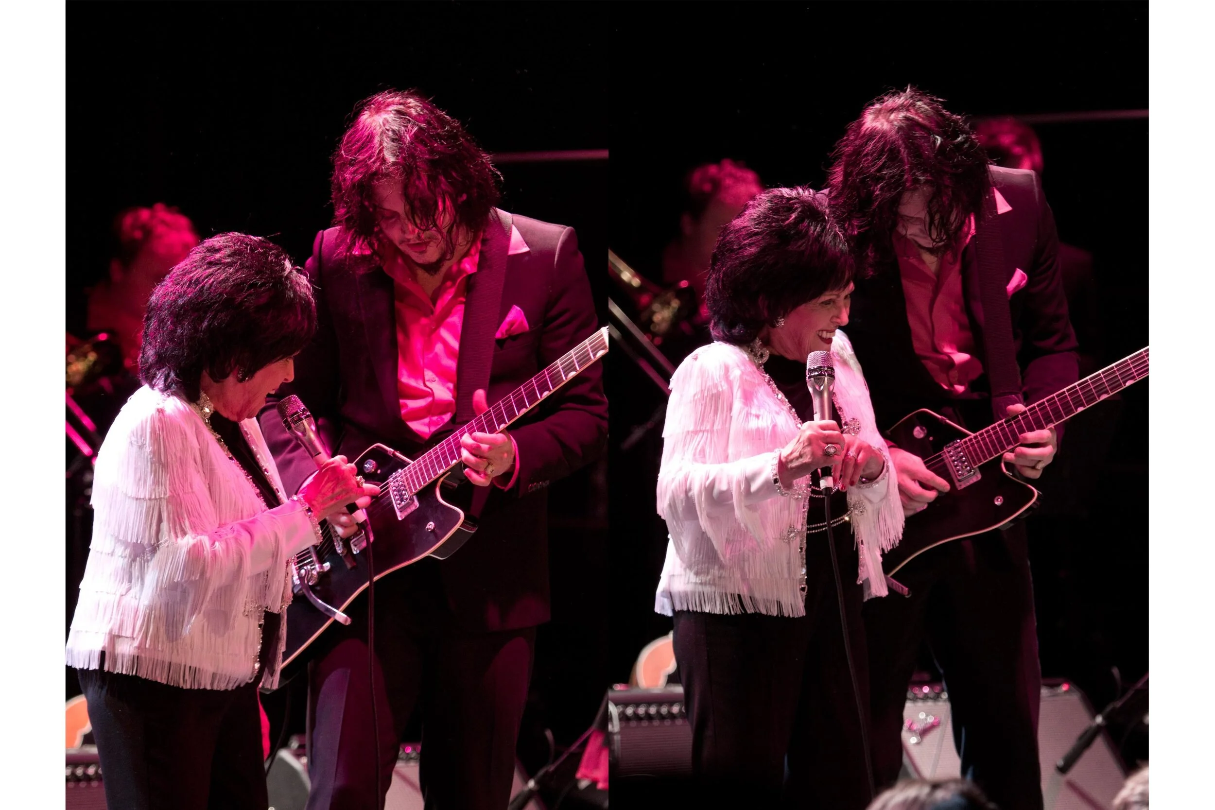 Still Photography  Live performance photography documenting Wanda Jackson's "The Party Ain't Over" album release performance for Third Man Records at Music Hall of Williamsburg in New York, NY. Special guest, Jack White.  Select images published via 