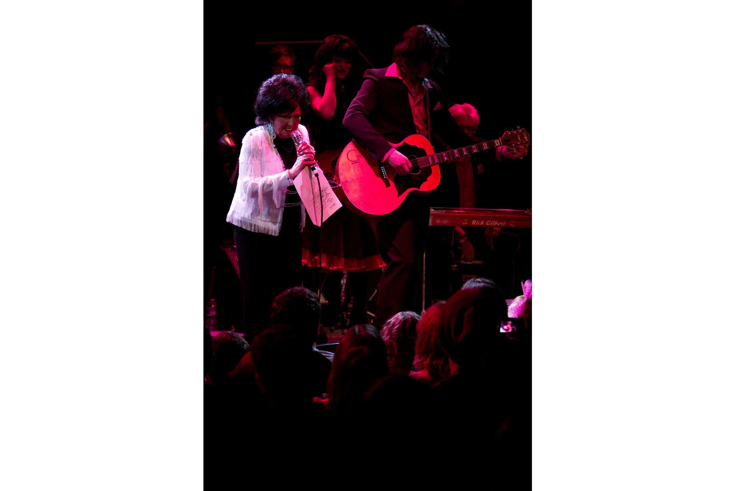 Still Photography  Live performance photography documenting Wanda Jackson's "The Party Ain't Over" album release performance for Third Man Records at Music Hall of Williamsburg in New York, NY. Special guest, Jack White.  Select images published via 