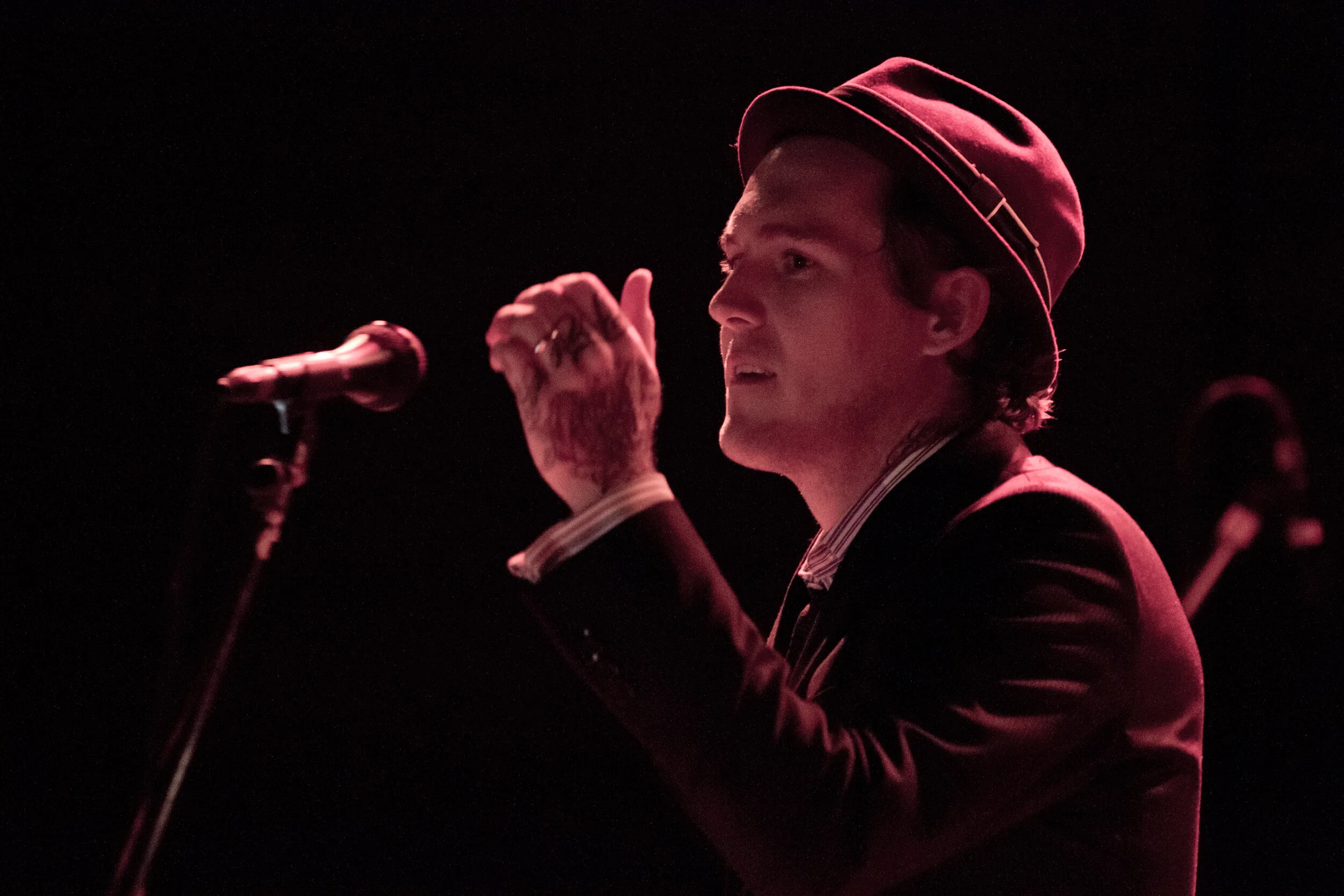Still Photography  Live performance photography documenting The Horrible Crowe's "Elsie" album release performance for Side One Dummy Records at Bowery Ballroom in New York, NY.  Select images published via social media platforms and prints created f