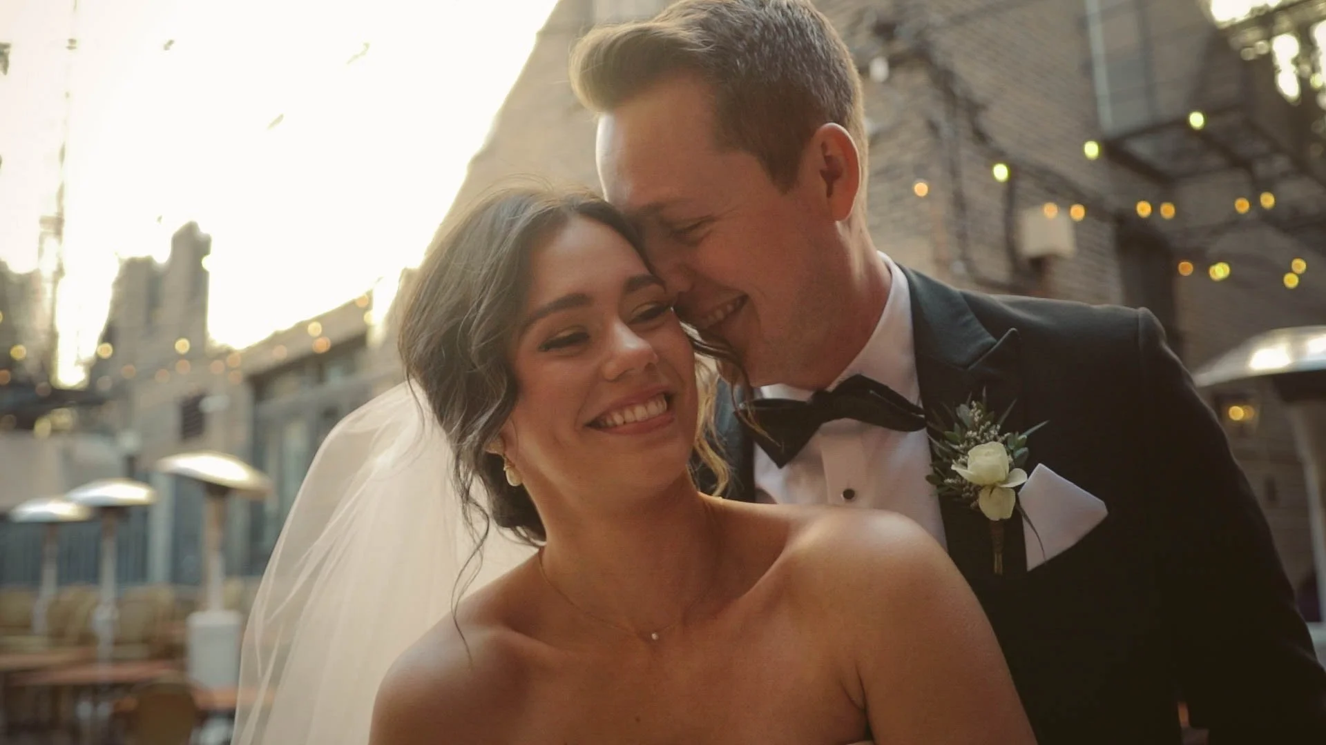 picture of bride of groom