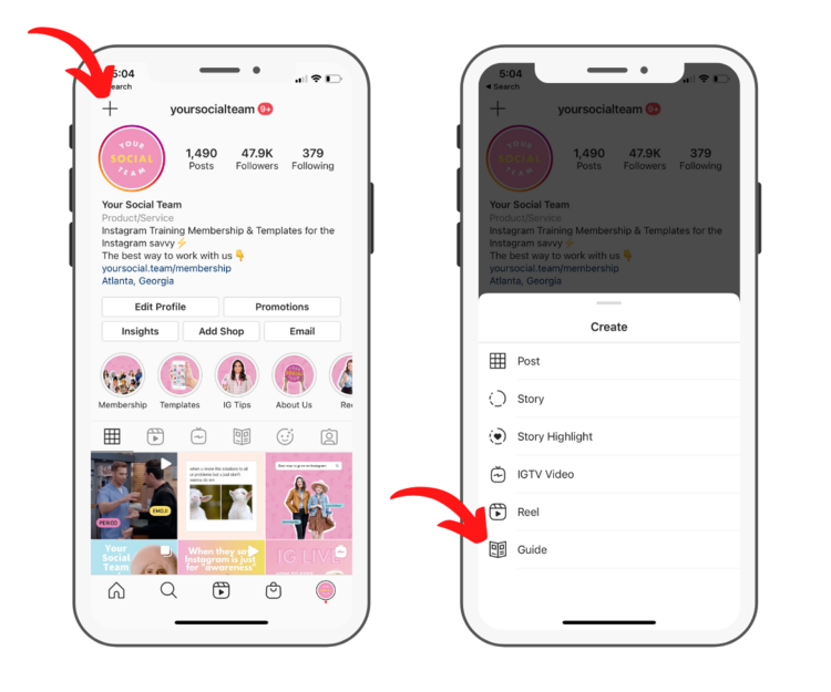 How to use Instagram’s newest feature: Instagram Guides — Your Social Team