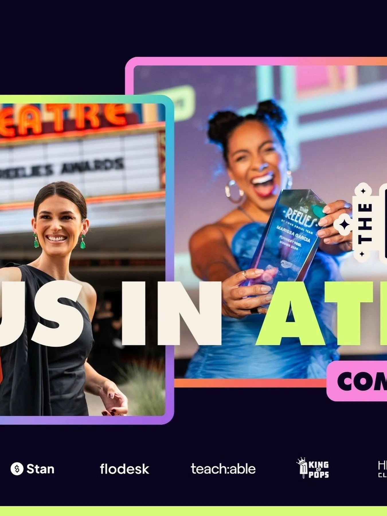 Comment &ldquo;RED CARPET&rdquo; for the link to grab your tickets to @thereelies awards 2025 here in Atlanta! We will announce this year&rsquo;s winners and have an amazing time! ❤️

Counting down to September 14 to get our creativity back and meet 