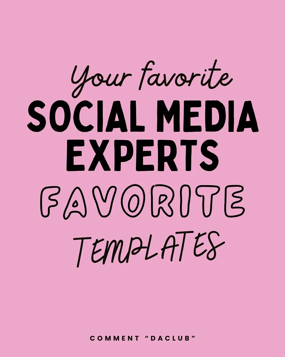 Price goes up TONIGHT! 🔥  Comment &ldquo;DACLUB&rdquo; for the link to join @yourtemplateclub 25% off, and get well-designed, strategically-created templates that will keep you confident to be consistent.⁠
⁠
And yes, your favorite expert probably lo