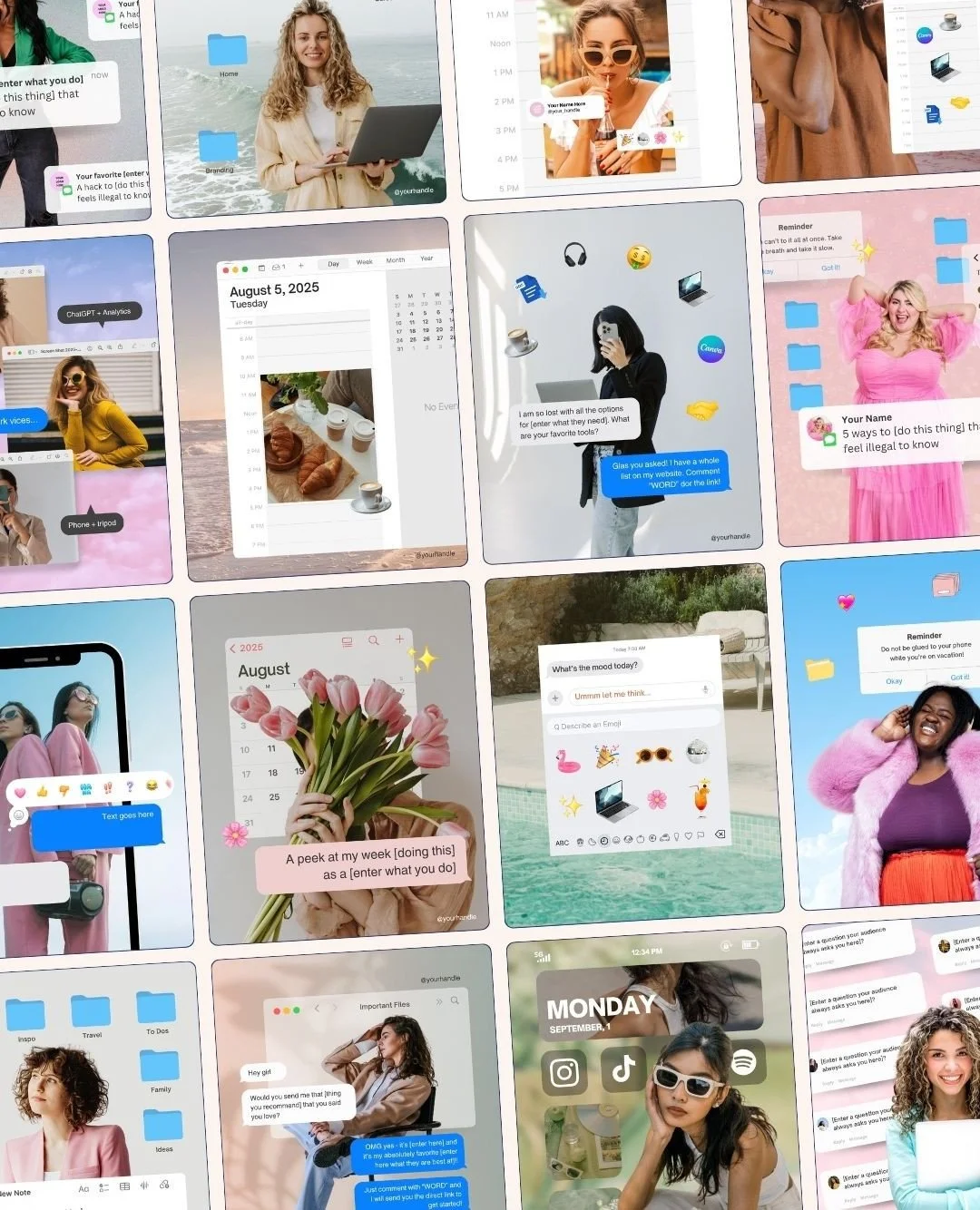 Imagine content that look like this, ready to customize and post! 😍⁠
Save hours of mental energy and never run out of things to post. COMMENT &quot;DACLUB&quot; for more info.