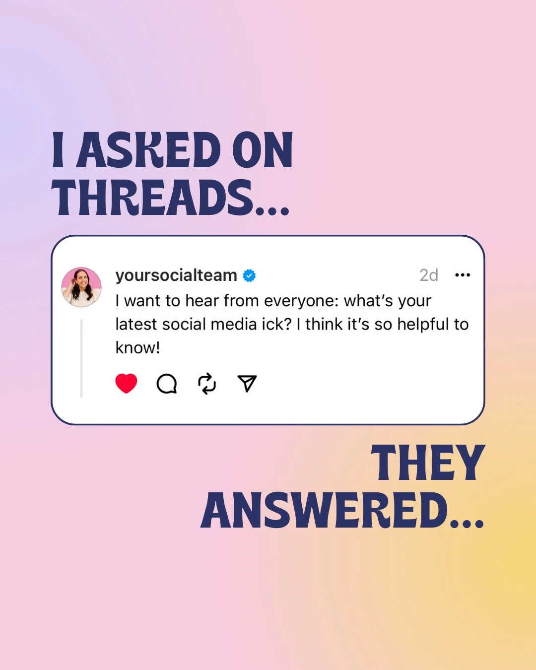 What are yours?⁠
⁠
⁠
.⁠
⁠
⁠
⁠
⁠
.⁠
⁠
#instagramtips #instagramtipsandtricks⁠
#socialmediatips #socialmediamanager #socialmediaforbusiness #socialmediaexpert #socialmediacoach #instagramforbusiness #contentstrategy #socialmediamarketer #memes #instagr