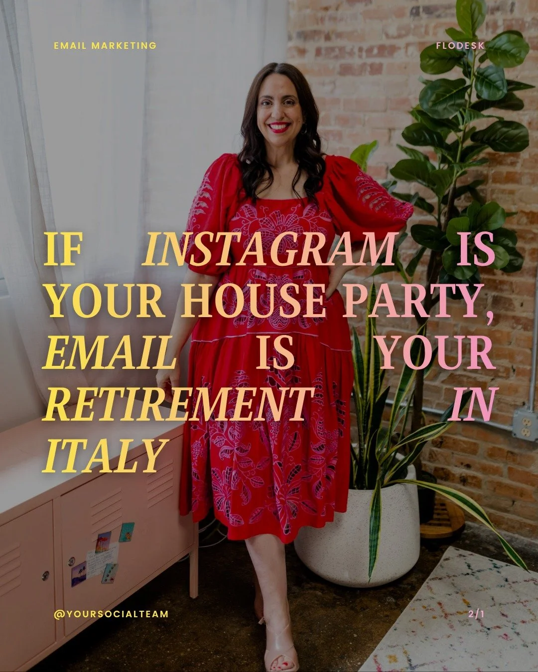 This is NOT a drill 😳 The unlimited @flodesk plan is officially going away!

November 28th is the LAST day to lock in unlimited emails and subscribers for life. After that, your price will grow as your list grows. No need to pay for that. 

Sign up 