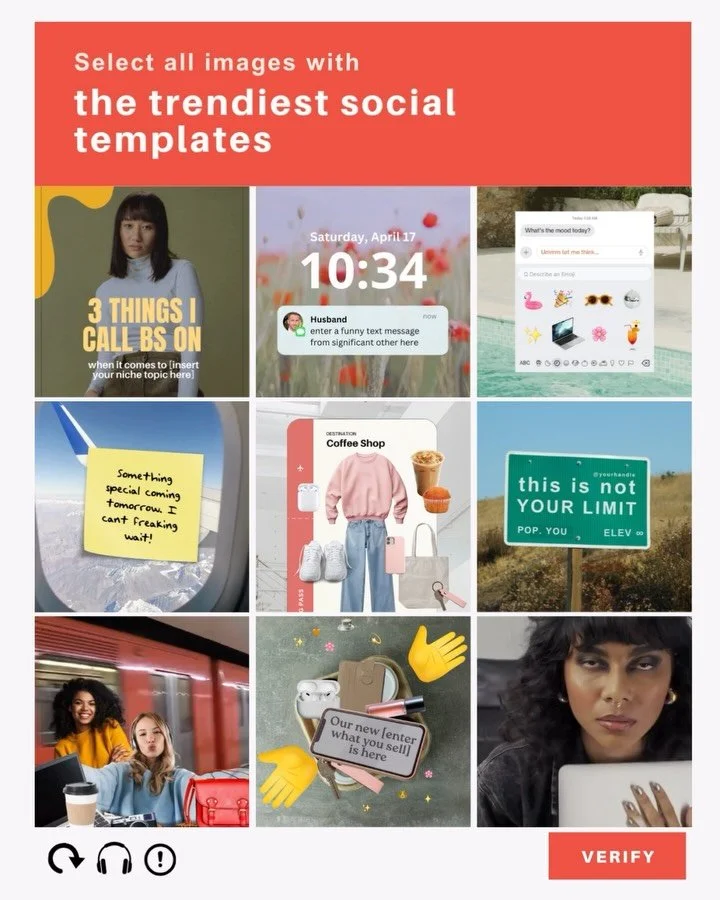 Select them all. 🤩 And if you want your content to be entertaining like ours and post trends early, without effort, comment &ldquo;DACLUB&rdquo; to learn more and join our content membership @yourtemplateclub. 💃🏻

PS: these templates are coming to