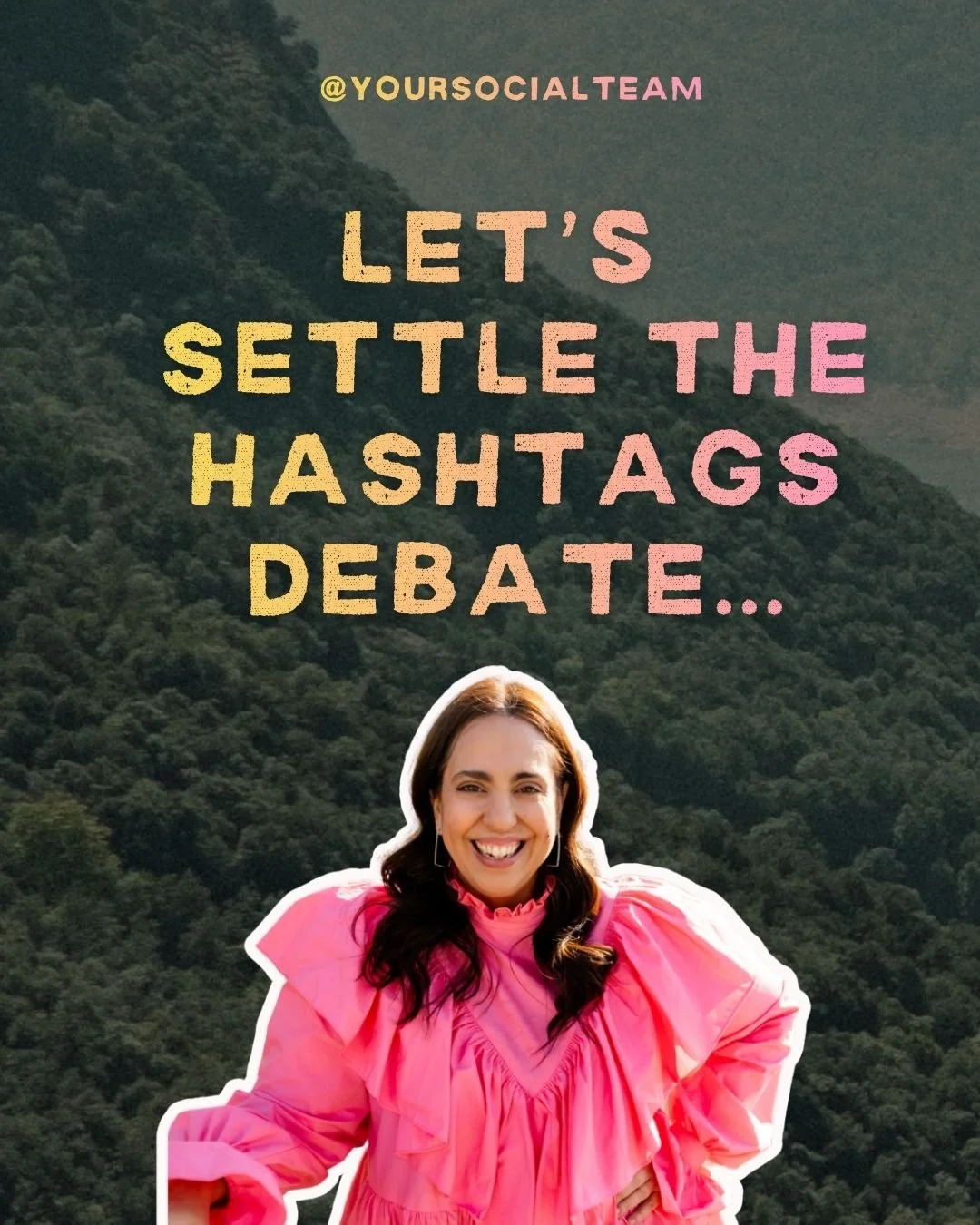 If you&rsquo;re wondering, here&rsquo;s what&rsquo;s going on with hashtags:⁠
⁠
Stating from the beginning: hashtags was once a lifeline and the way people would go viral and grow thousands of followers from a feed post someone reposted.⁠
⁠
But that 