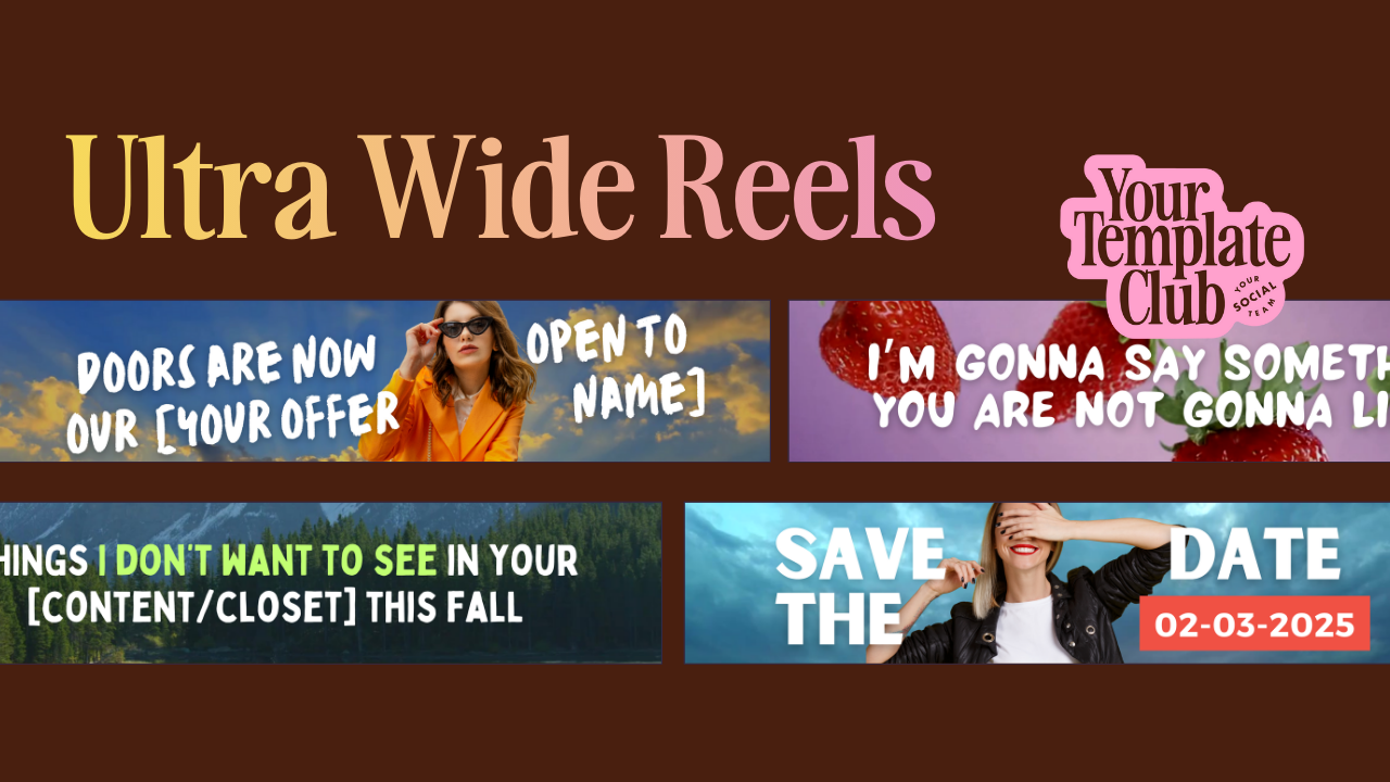 Ultra Wide Reels