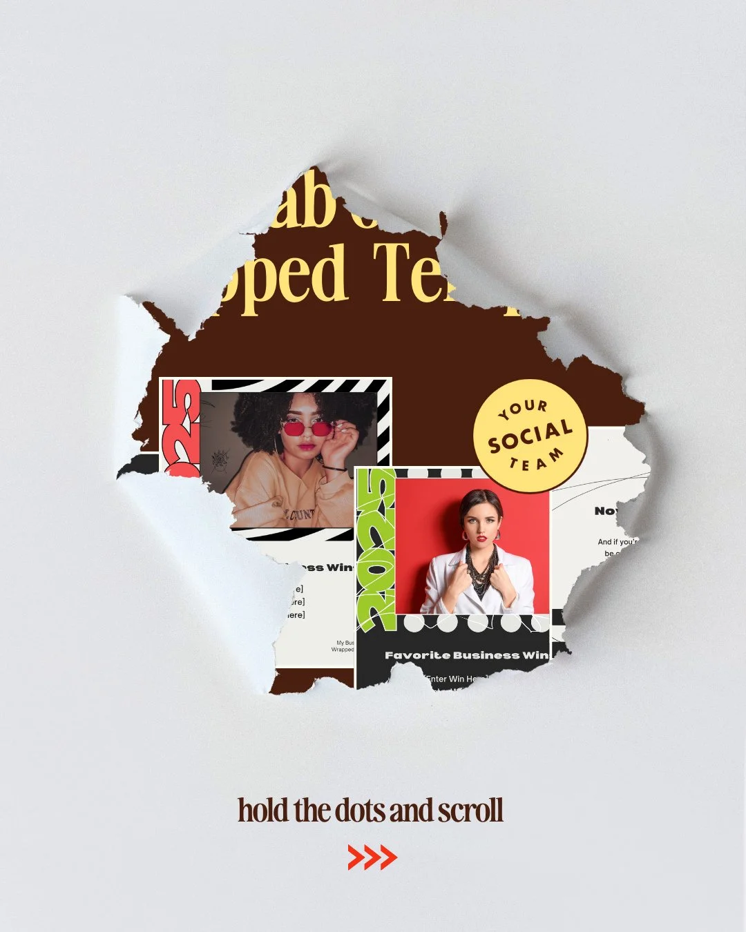 Comment &ldquo;WRAPPED25&rdquo; ✨ Our FREE Wrapped 2025 Carousel Templates are here!⁠
✨ Post the hottest trend of the year on the internet in minutes, with these Spotify Wrapped parody templates!⁠
⁠
Comment &ldquo;WRAPPED25&rdquo; and we will DM you 