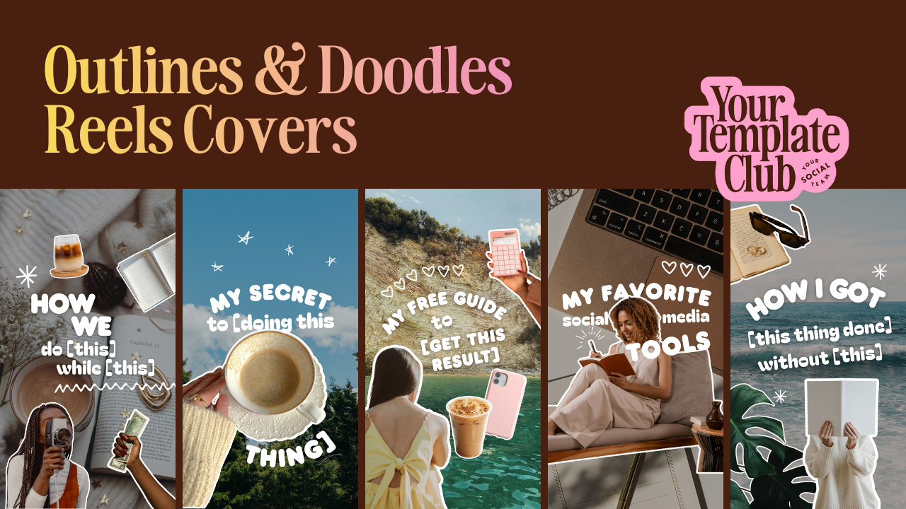 Outlines &amp; Doodles Reels Covers