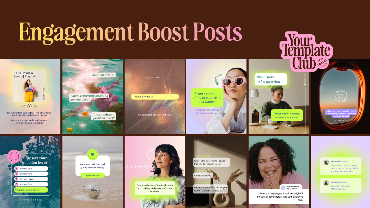 Engagement Boost Posts