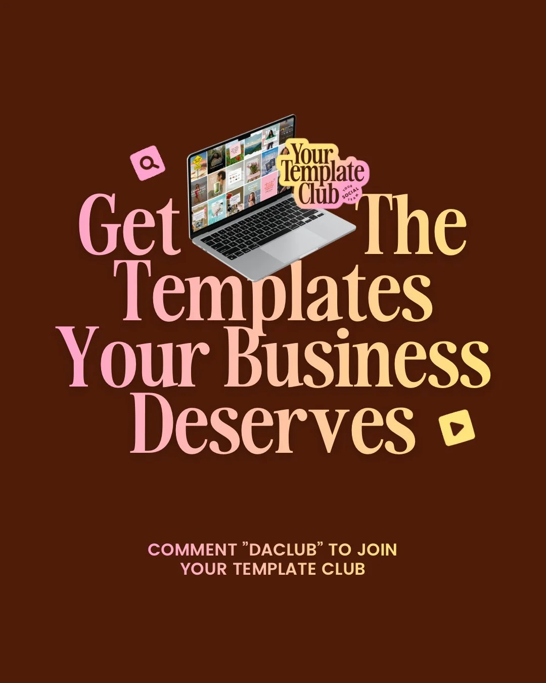 You don't put your love, sweat and tears into your amazing business, just to use mid DIY templates to promote it. ⁠
⁠
Get instant access to 3,000+ Canva templates, monthly content calendars, and Trend Drops✨ early trending templates inspired by what&