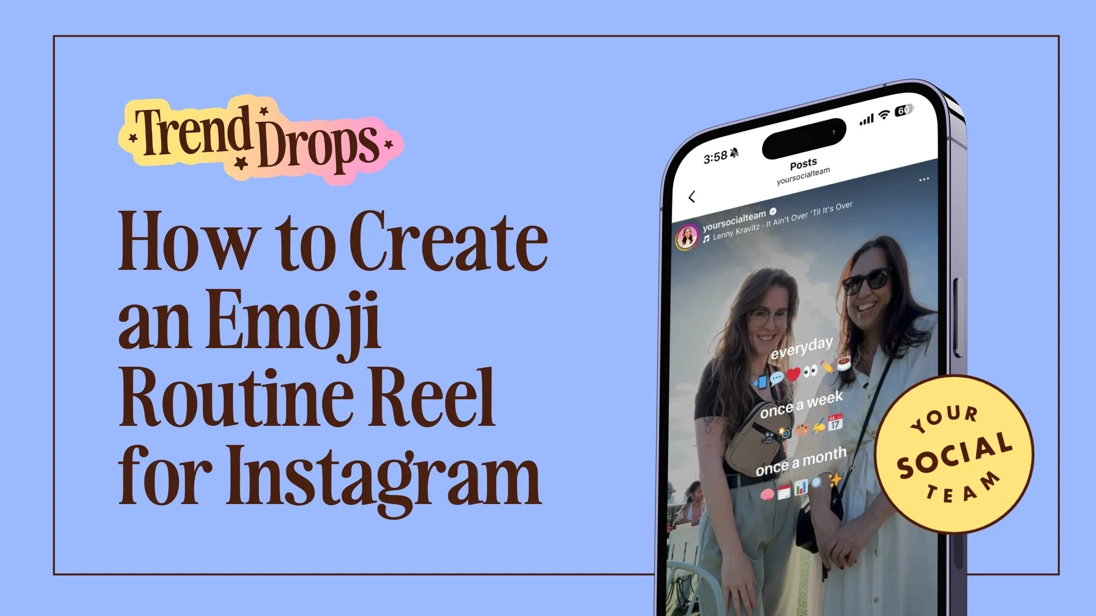 How to Create an Emoji Routine Reel for Instagram (And Why It Works So Well)