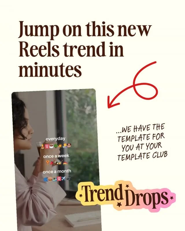 🚨TREND ALERT🚨 Comment &ldquo;DACLUB&rdquo; for the link to this template!⁠
⁠
This is a new and emerging trend and we already have a Canva template for you inside of @yourtemplateclub! ✨