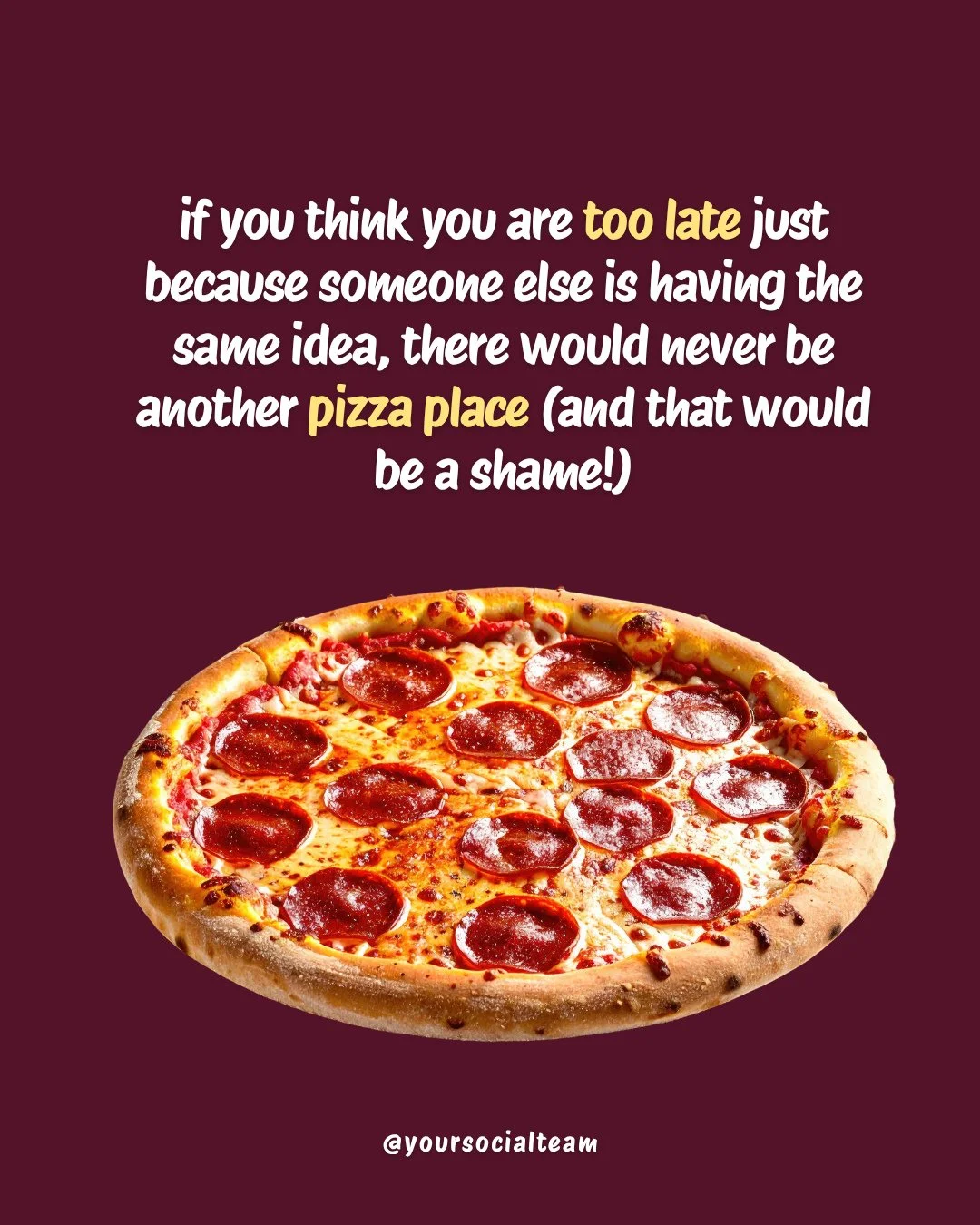 There&rsquo;s space for more than one &amp; no one does it like you.  Who needed to hear this today? ✨

Upcoming template by @yourtemplateclub