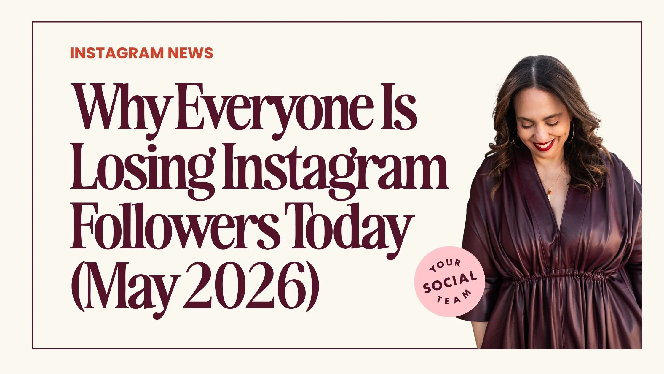 Why Everyone Is Losing Instagram Followers Today (May 2026) — Here's What's Really Going On