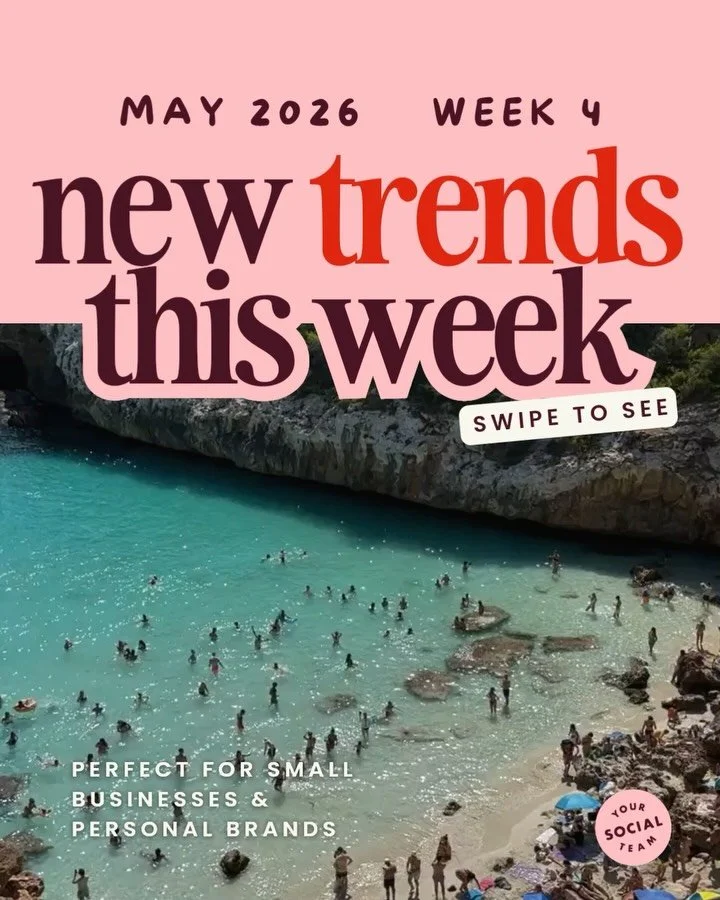 NEW TRENDS 🌶️ May 2026 Week 4 🌶️ these early trends are perfect for small businesses &amp; personal brands

🧮 Calculator - tell your audience &ldquo;based on my calculations you need&hellip;&rdquo; and position yourself as having exactly what they