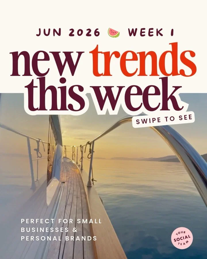 June Trends, Week 1 🍉 and our templates that help you jump on these in minutes 😎⁠
⁠
🎁 Pick An Emoji Carousel - let your audience pick an emoji to see a personalized message or affirmation made just for them. people love this because they feel seen
